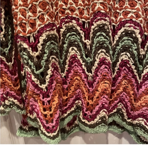 NWT Free People Cinnamon Sage Combo Sweater Small - Picture 3 of 4